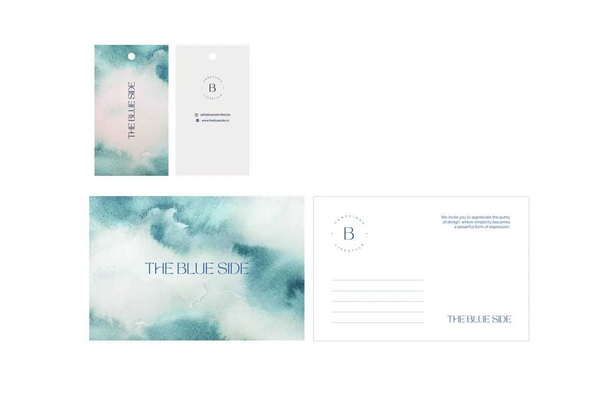 The Blue Side — pieza de campaña 1